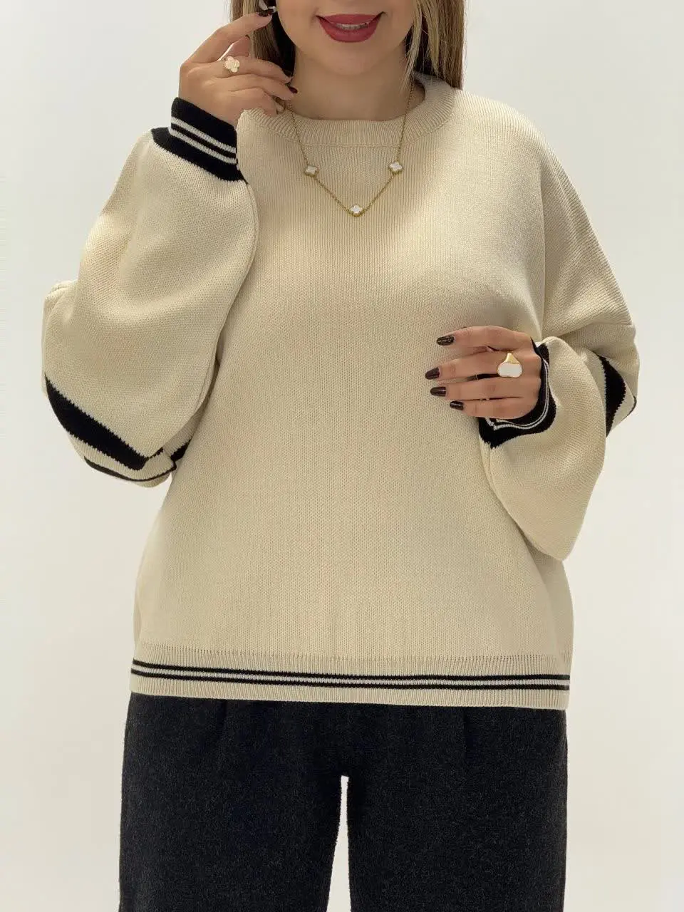 3644-بافت وارداتی یقه گرد